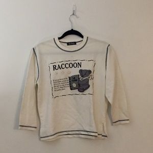 Ivory teddy bear sweatshirt